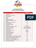 Material Mine Atletismo