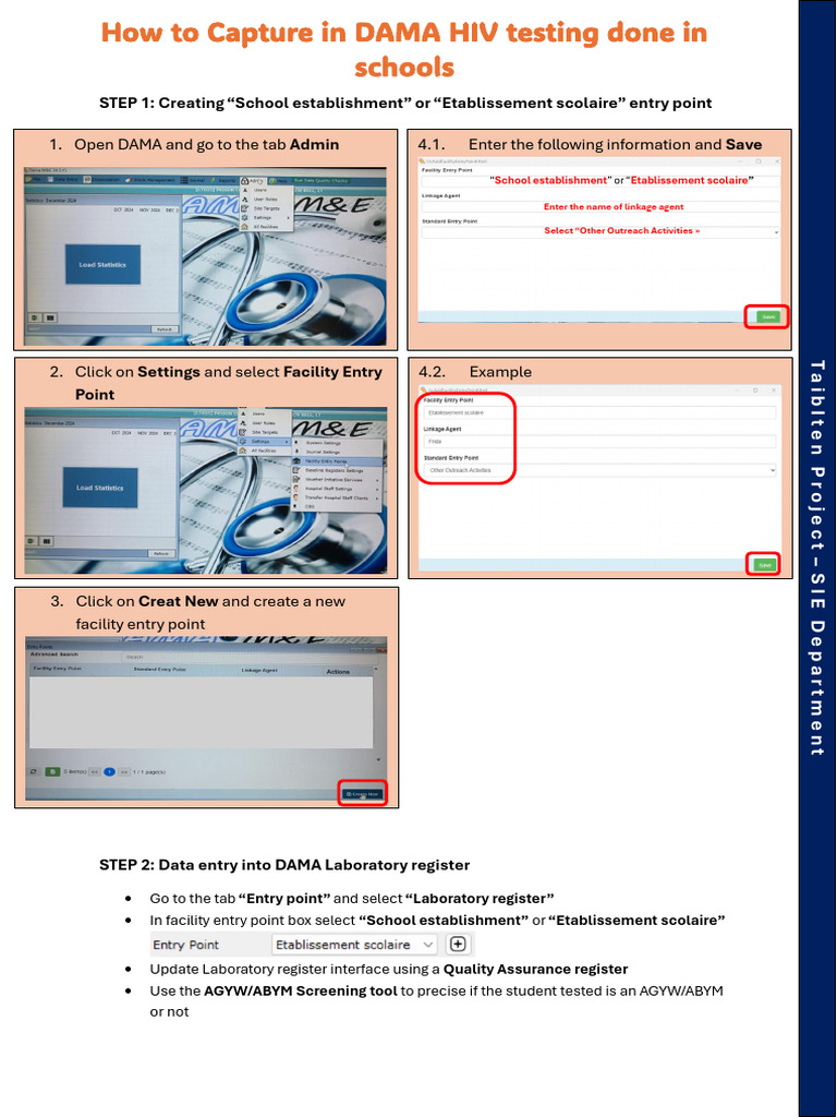 Capture HIV Testing in Schools Guide | PDF
