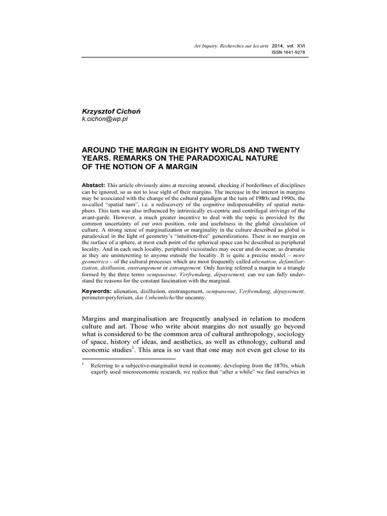 Krzysztof Cicho 1 | PDF