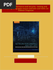 Complete Download Network performance and security : testing and analyzing using open source and low-cost tools 1st Edition Chapman PDF All Chapters