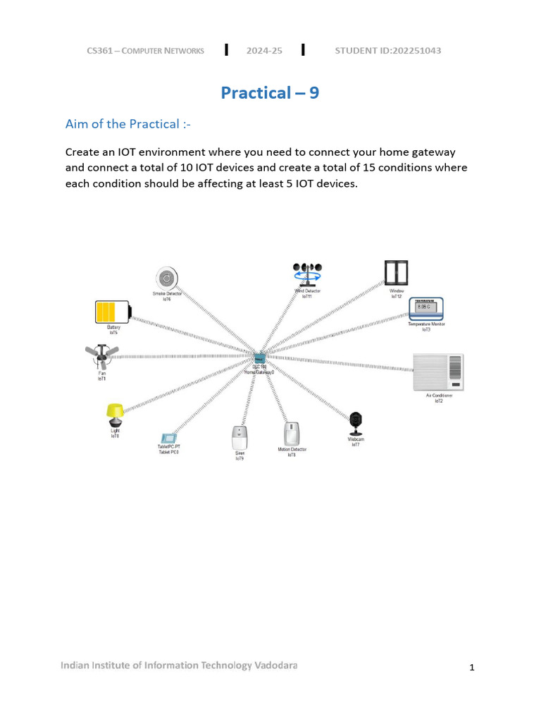 IoT Environment Setup for CS361 | PDF