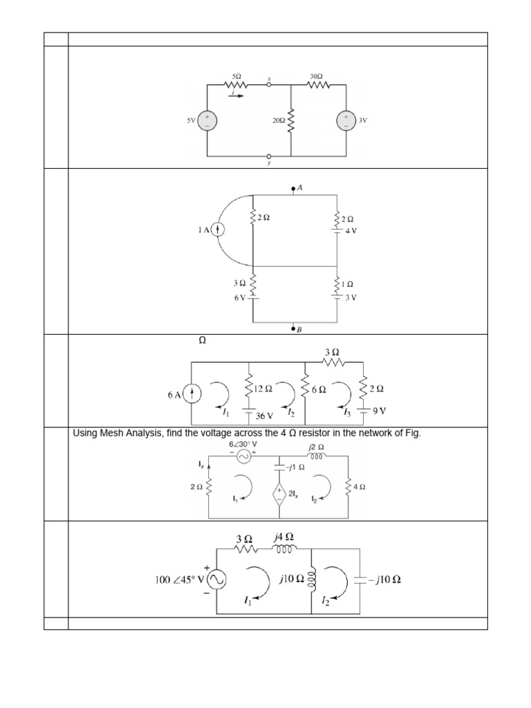 Circuit Analysis Techniques and Theorems | PDF