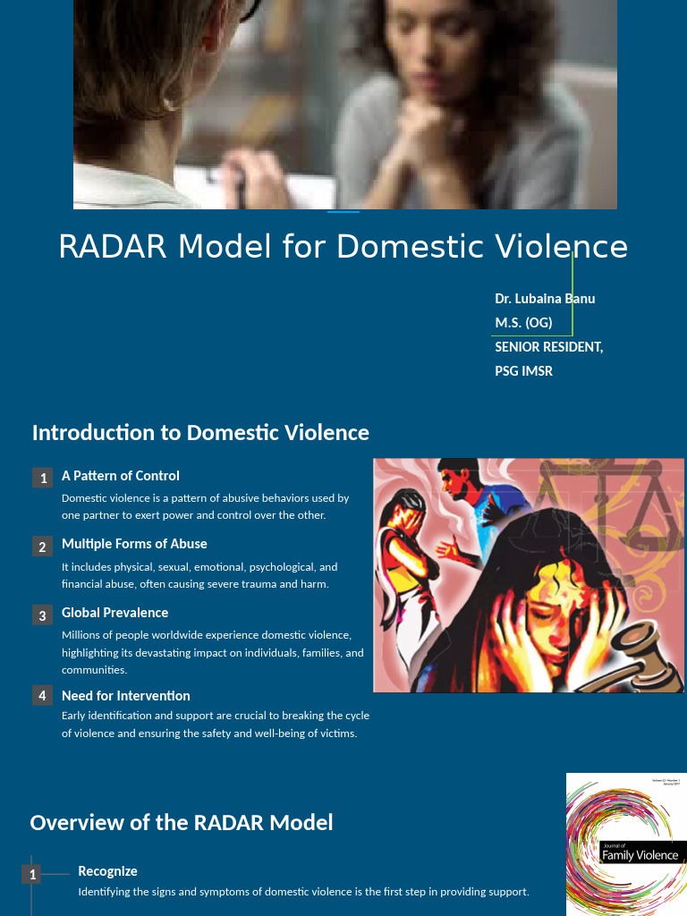 RADAR Model for Domestic Violence Support | PDF | Domestic Violence ...