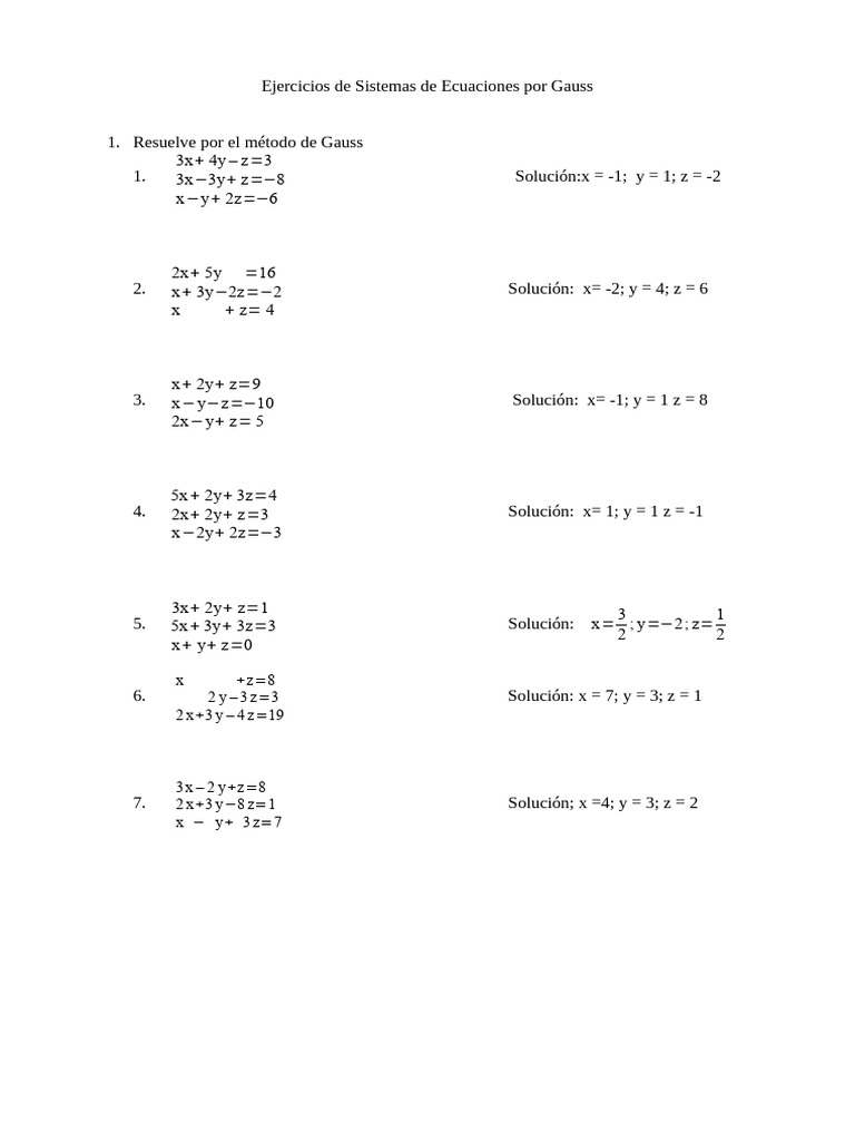 Gauss | PDF