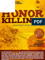 Honor Killings Flyer
