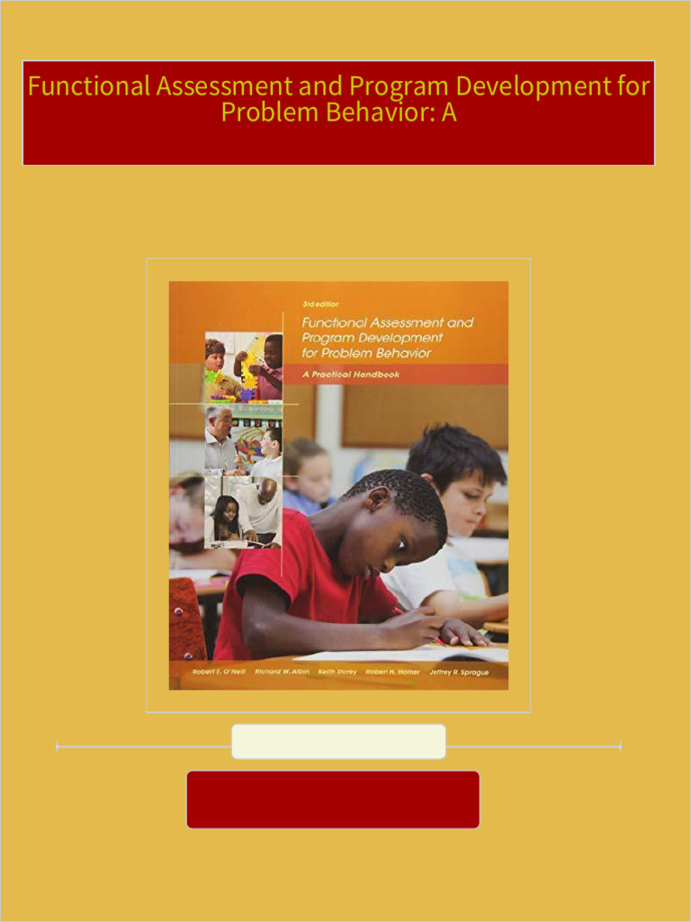 Download complete functional assessment and program development for