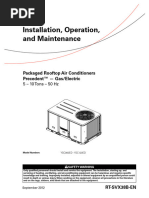 Trane YSC060-120 Installation Manual | PDF | Switch | Electrical Wiring