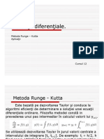 C12 Rezolvarea Numerica a Ecuatiilor Diferentiale MN