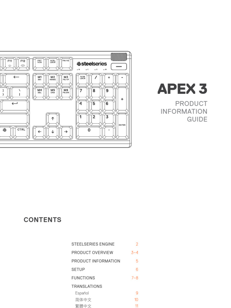 Apex 3 Manual | PDF
