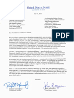 Menendez-Boozman Letter To Appropriators On LRA Disarmament