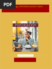 Psychology, 13th Edition David G. Myers All Chapters Instant Download