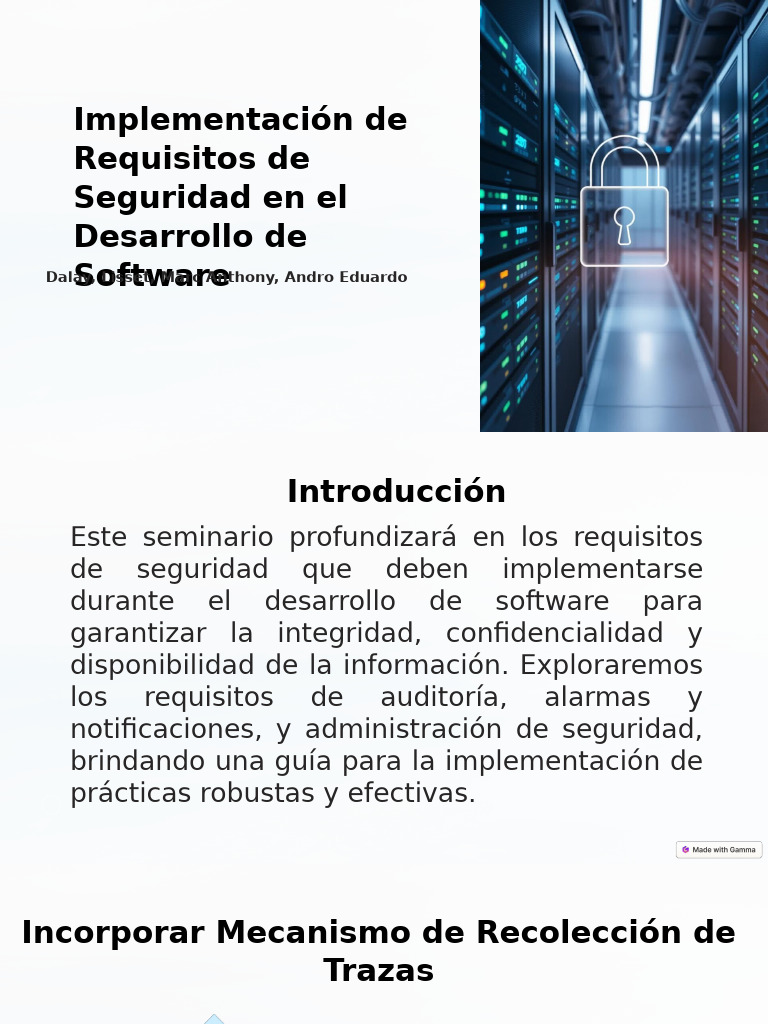 Seguridad en Desarrollo de Software | PDF | La seguridad informática ...