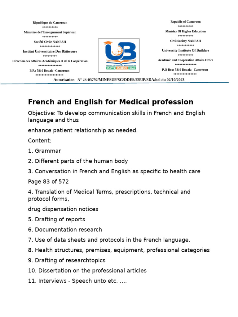 Bilingual Medical Communication Guide | PDF | Social Programs | Medicine