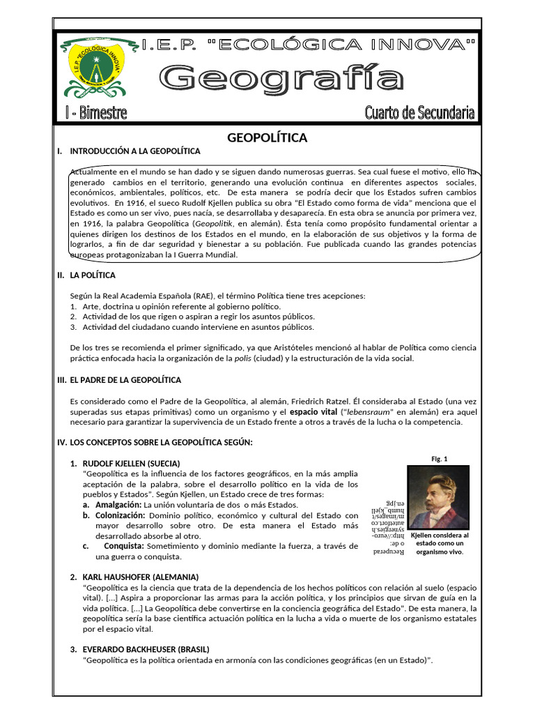 Geografía | PDF | Geopolítica | Lima