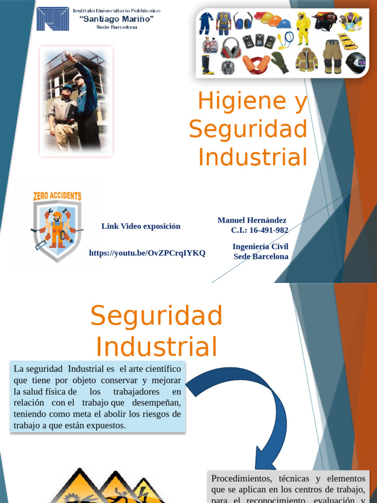 Higiene y Seguridad Industrial Manuel Hernandez | PDF | Administración ...