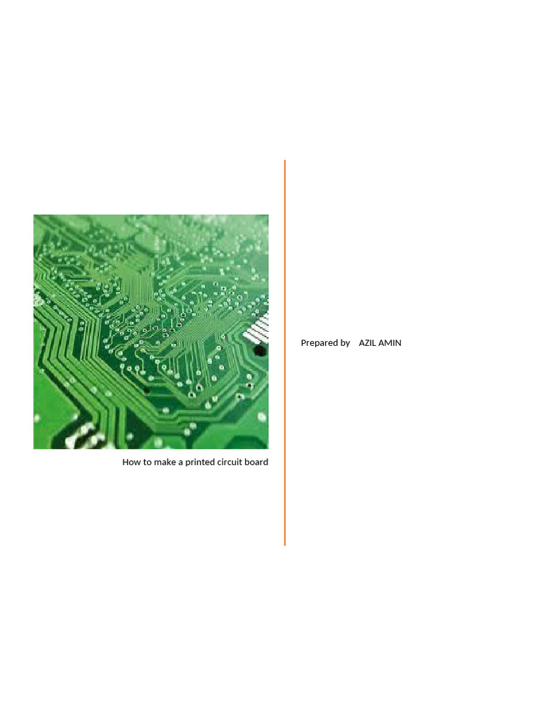 How To Make A Printed Circuit Board | PDF | Printed Circuit Board ...