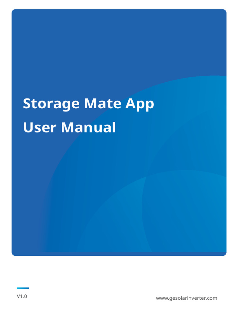 StorageMate App User Manual-EN | PDF