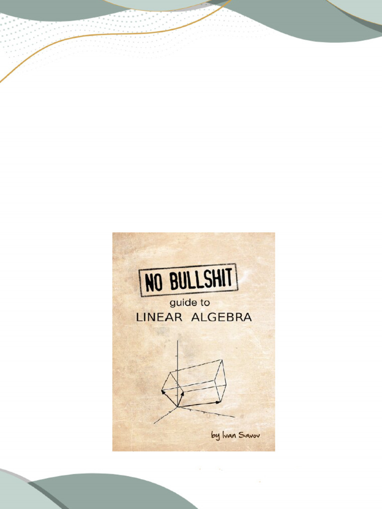 Instant ebooks textbook No Bullshit Guide to Linear Algebra 2.2 Edition ...