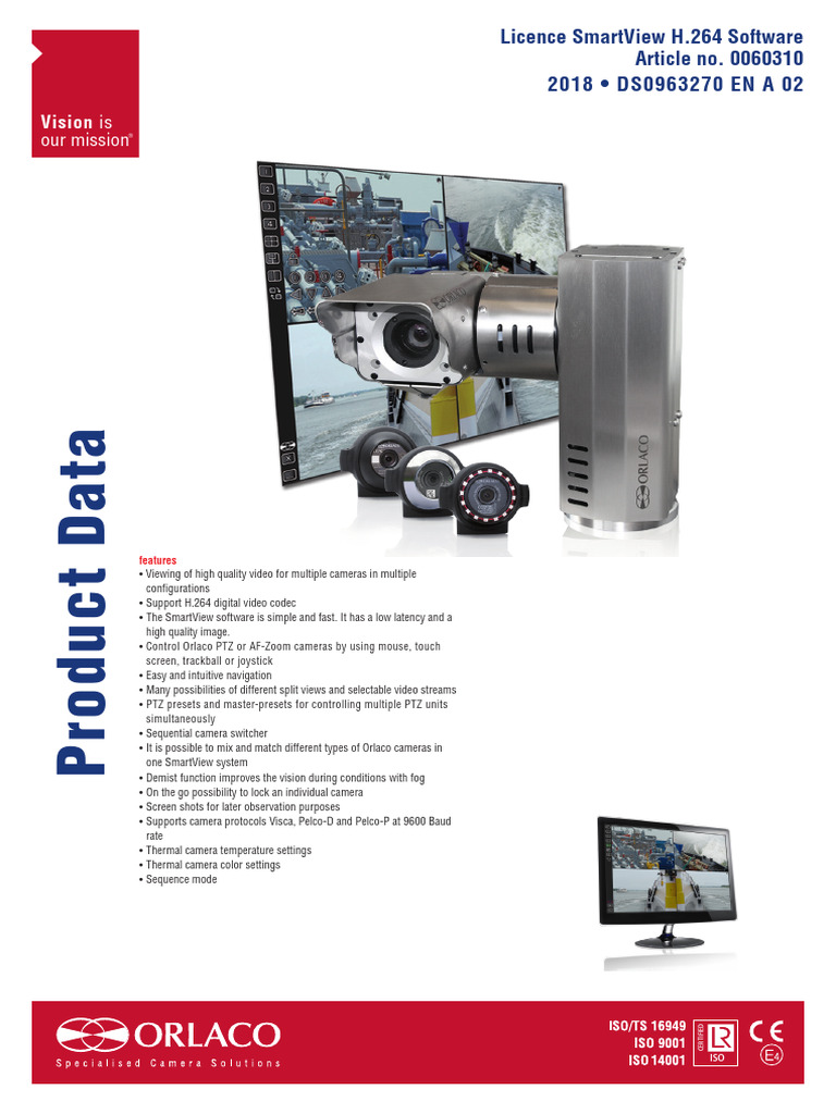 DS0963270-0060310 Licence SmartView H.264 Software EN A02 | PDF | Video ...