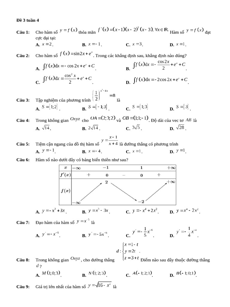Toán c3 | PDF