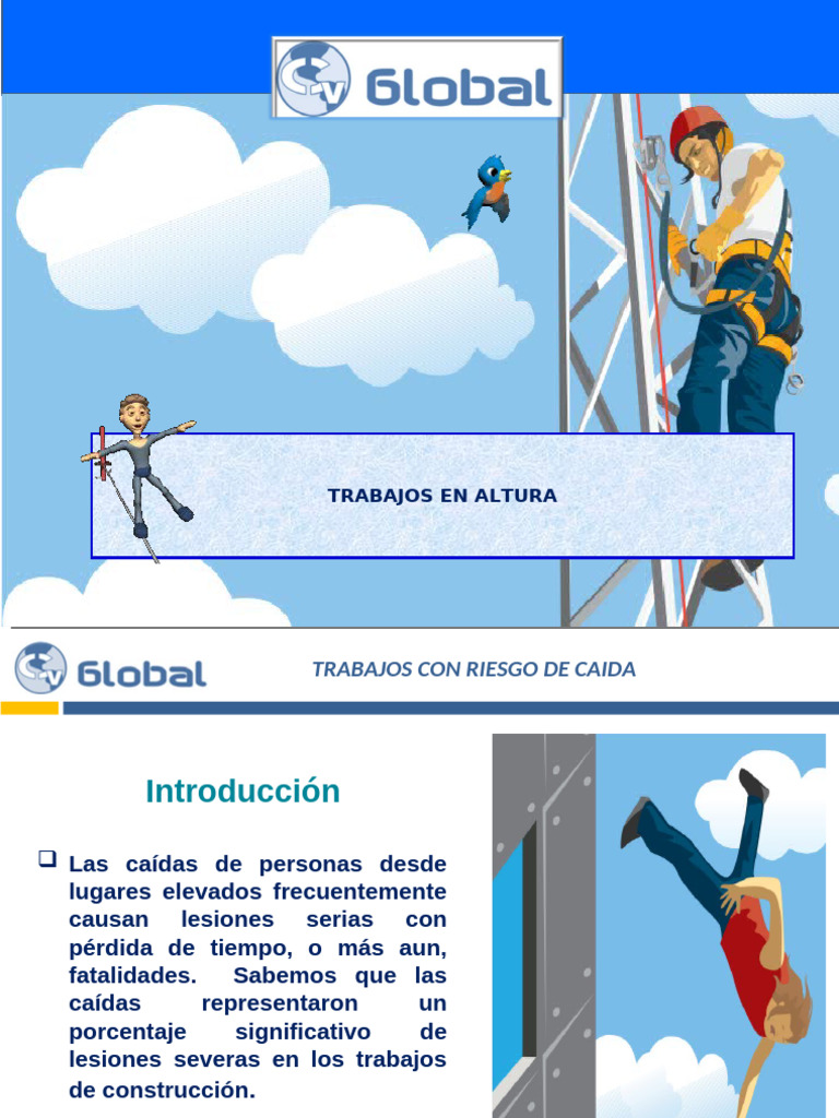 Plataforma Elevadora en Trabajos Altura | PDF | Escalera | Deformación ...