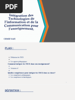 Intégration des TICE dans l'enseignement | PDF | Technologies de l ...