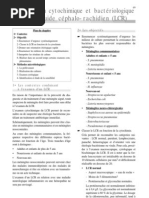 Analyse et Prélèvement du LCR | PDF | Liquide cérébro-spinal | Médecine ...