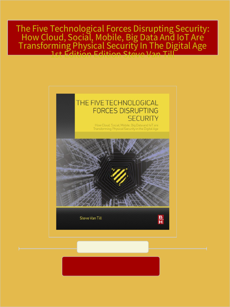 Immediate download the five technological forces disrupting security