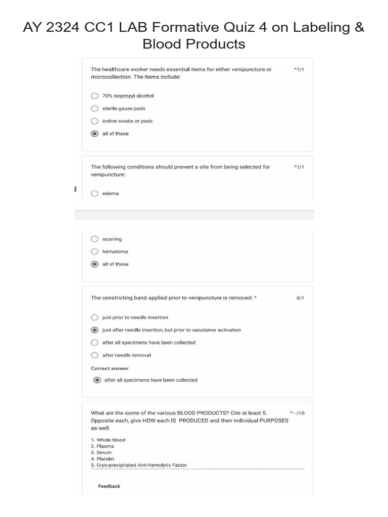 AY 2324 CC1 LAB Formative Quiz 4 On Labeling | PDF