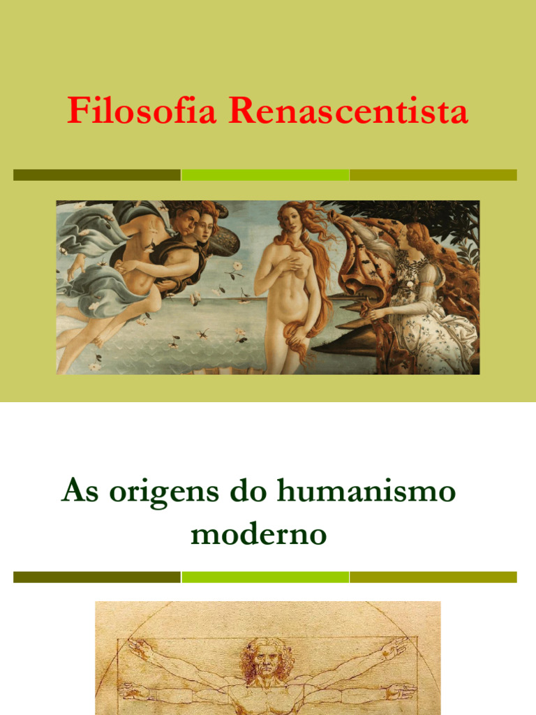Filosofia Renascentista e Humanismo | PDF | Marsilio Ficino | Platão