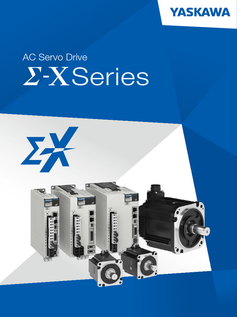 Yaskawa Σ-X Series Servo Drive Overview | PDF | Sensor | Servomechanism