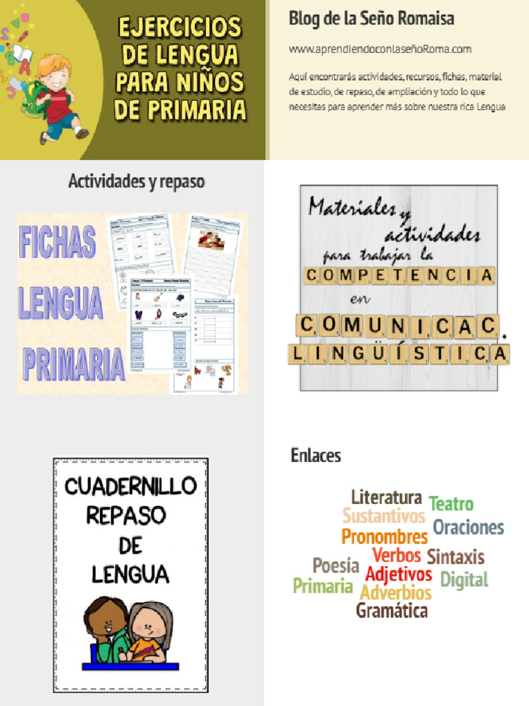 Infografía 3 Libre Lengua y Literatura Primaria | PDF