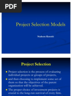 Project Selection