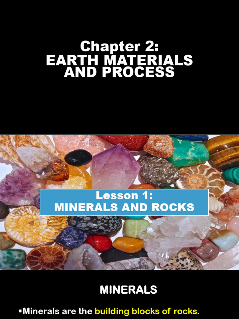 Minerals-and-Rocks About Science | PDF | Minerals | Igneous Rock