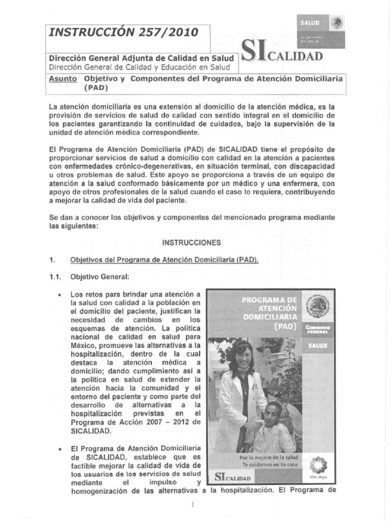 Instruccion 257 | PDF