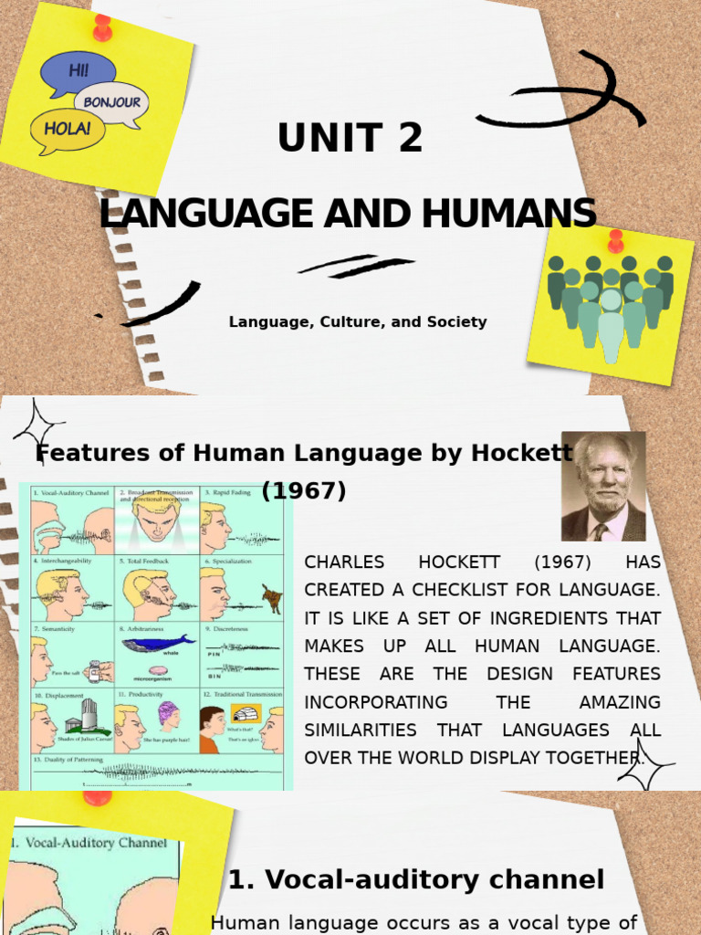 Language Features & Animal Studies | PDF | Cognitive Science ...
