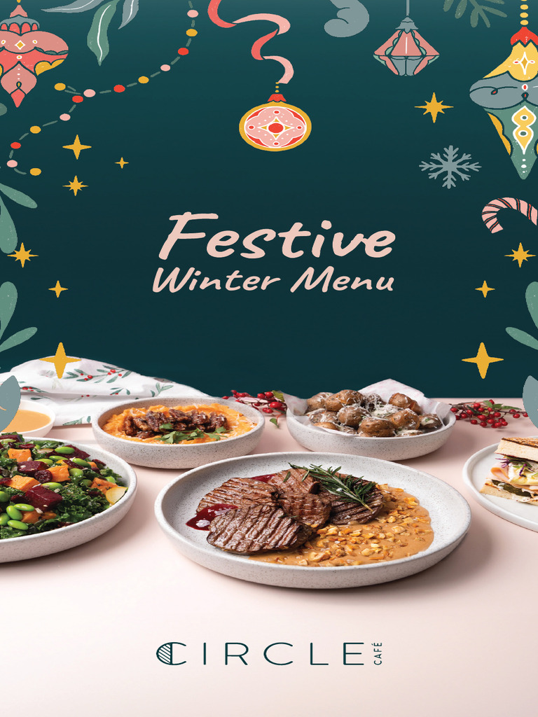 Seasonal Winter Menu Highlights | PDF | Salad | Hamburgers