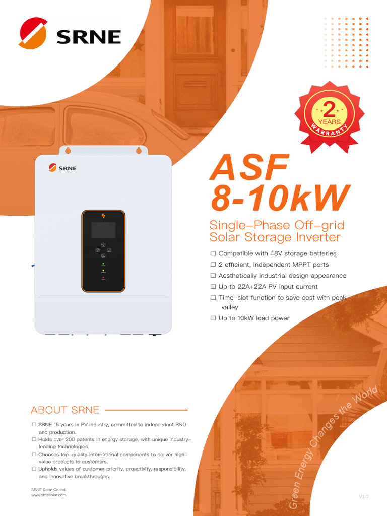 Off-Grid Solar Inverter Guide | PDF | Power Inverter | Photovoltaics