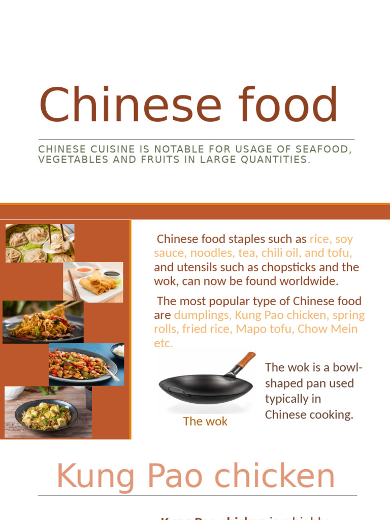 Chinese Food | PDF