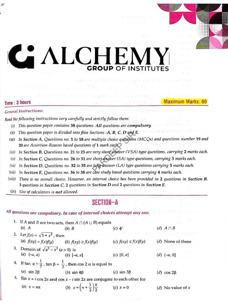 11th Class | PDF