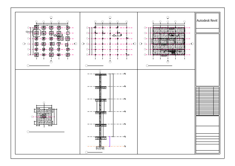 Column and Foundation Layout Plans | PDF