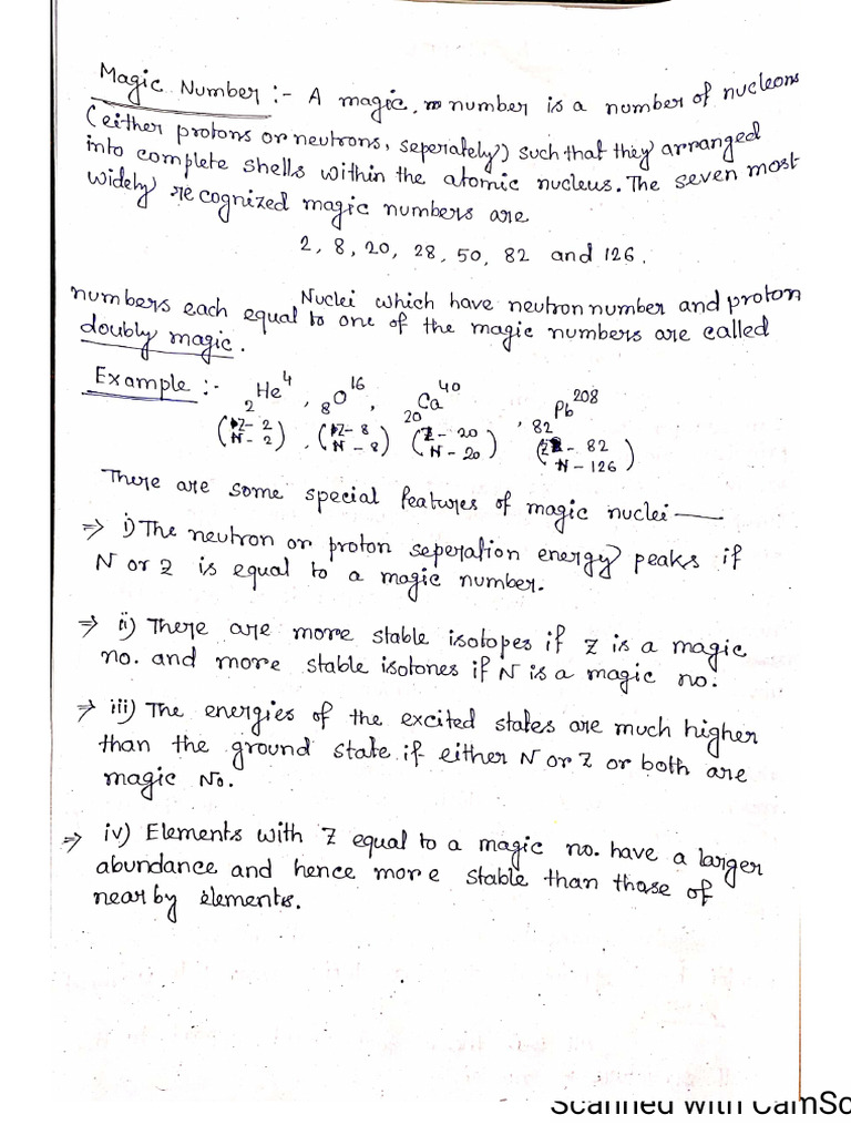 Nuclear Physics (Shell Model, Radioactive Decay) | PDF