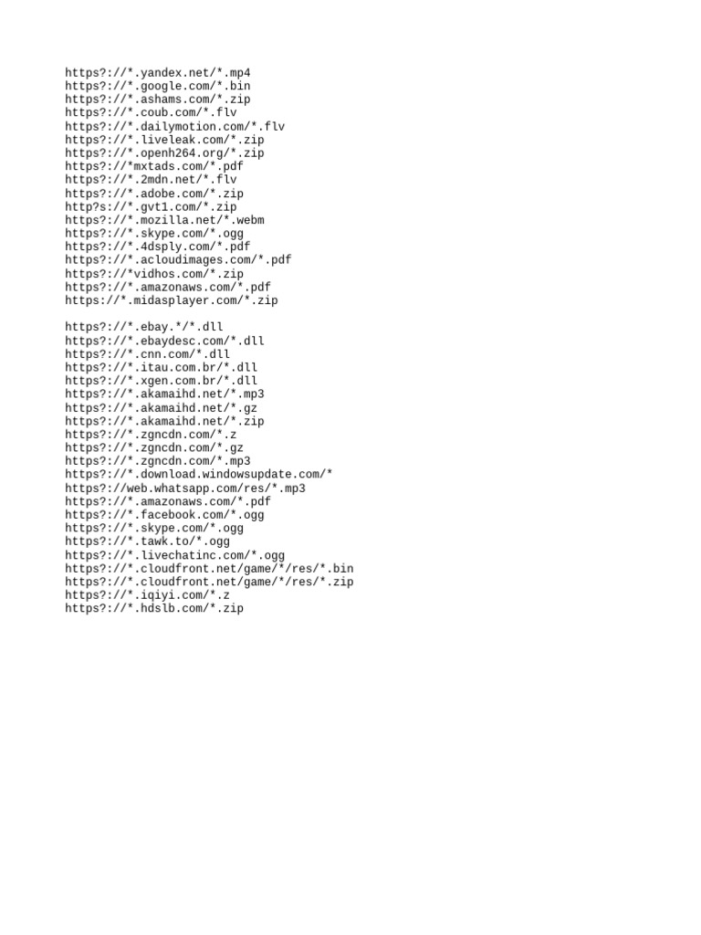 Exclude Addrs Def | PDF