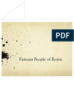 famous roman people