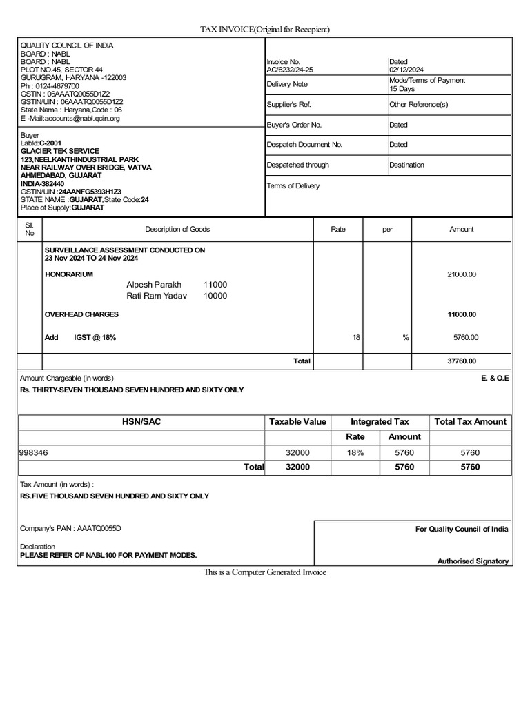 Invoice - ApplicationFee - 43510 12 26 2024 - 2 47PM | PDF | Trade ...
