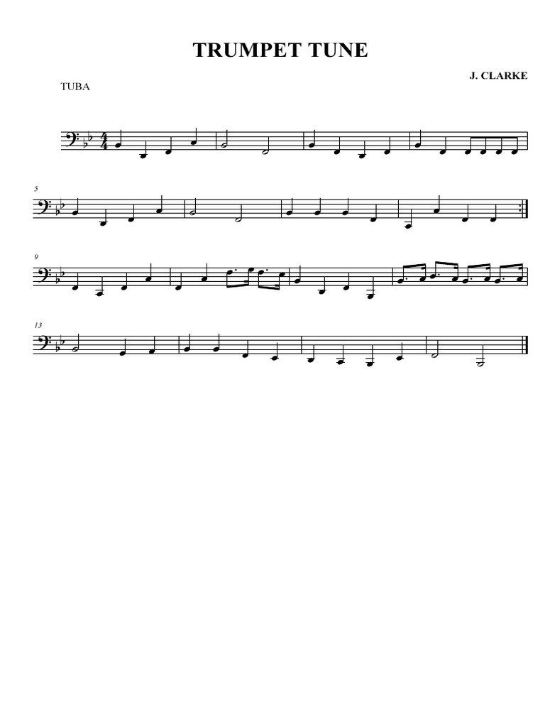 TrumpetTune 4 | PDF