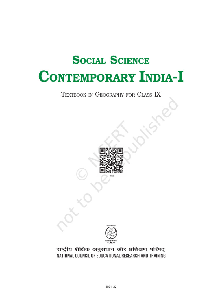 GEO+-+IX+Contemporary+India+-+I | PDF | Human Migration | Preventive ...