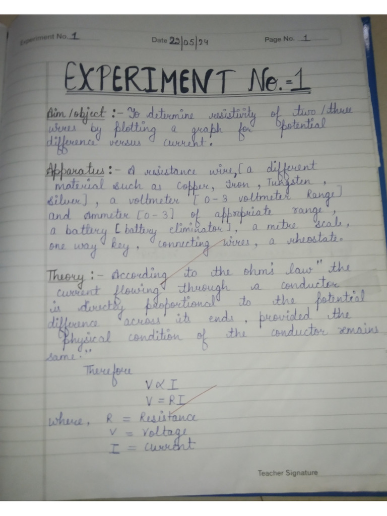 physics practical file (2) | PDF