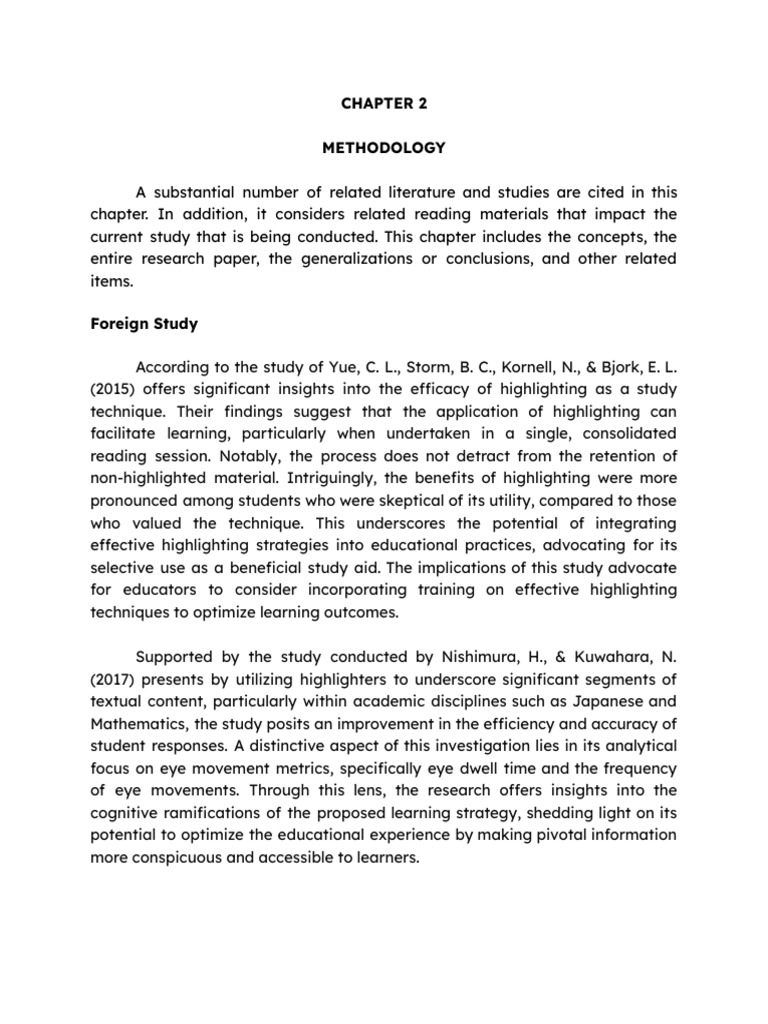 Chapter 2 | PDF | Reading Comprehension | Learning