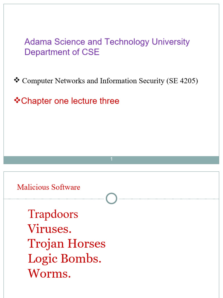 Cybersecurity Essentials for Students | PDF | Computer Virus | Password